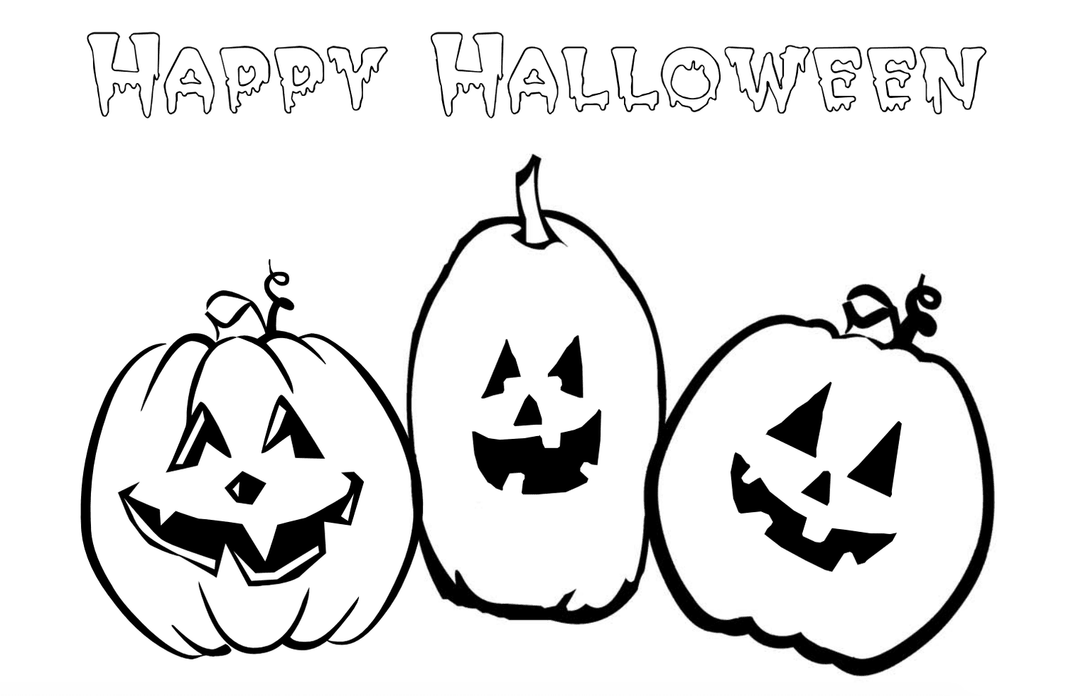 17 Free Printable Halloween Coloring Pages intended for Free Printable Halloween Images