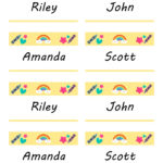 19 Editable Name Tag & Name Badge Templates [Free] With Regard To Free Printable Name Tags