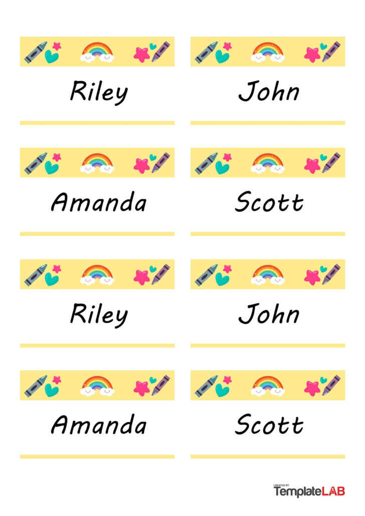 Free Printable Name Tags