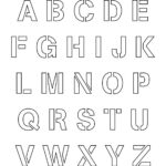 2 Inch Alphabet Letters Template   10 Free Pdf Printables | Printablee Regarding Printable Alphabet Letter Stencils