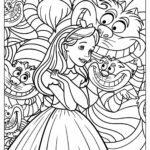 20 Disney Coloring Pages For Adults (Free Pdf Printables) Within Disney Color Sheets Printable