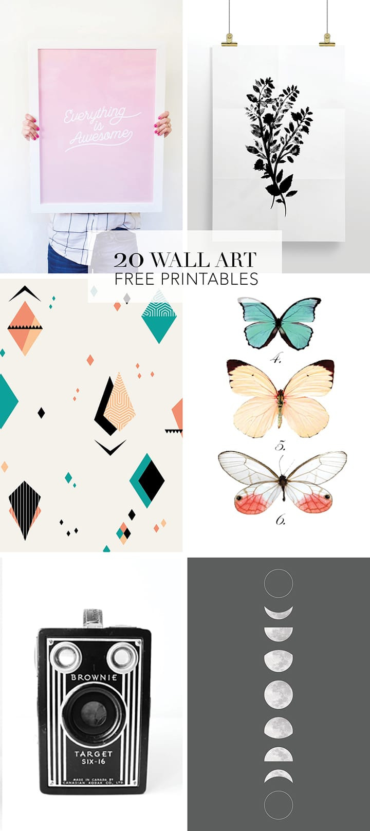 20 Favorite Wall Art Free Printables - Alice And Lois for Free Printable Wall Art