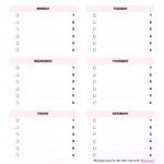 20 Free To Do List Templates (Printable & Customizable) Inside Free Printabledo List