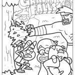 20 Gravity Falls Coloring Pages (Free Pdf Printables) Regarding Printable Dipper And Mable