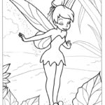 20 Tinker Bell Coloring Pages (Free Pdf Printables) Inside Printable Tinkerbell Without Wings