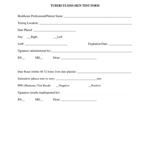 2016 2024 Bristol Community College Tuberculosis Skin Test Form Within Blank Free Printable Tb Test Form