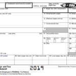 2019 Irs Form W 2: Downloadable And Printable   Cpa Practice Advisor Throughout W 2 Form Printable