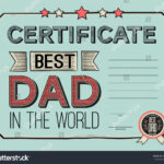 202 Best Dad Certificate Royalty-Free Images, Stock Photos inside Father'S Day Awards Printable