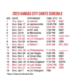 2023 2024 Kansas City Chiefs Lock Screen Schedule For Iphone 6 7 8 Throughout Chiefs Schedule 2024 Printable