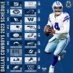 2023 Dallas Cowboys Schedule: All 17 Games With Times, Broadcast With Regard To Dallas Cowboys Schedule Printable