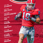 2023 Georgia Bulldogs Football Schedule: Downloadable Phone Wallpaper With Uga Football Schedule 2024 Printable