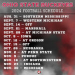 2024 Football | Sarasota Manatee Alumni Club For Ohio State Football Schedule 2024 2025 Printable