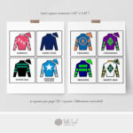 2024 Ky Derby Silks Printables Derby 150. Horse Contenders Throughout Printable Kentucky Derby Horses 2024