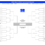 2024 Ncaa Printable Bracket, Schedule For March Madness   Sbnation For NCAA Tournament Printable Bracket