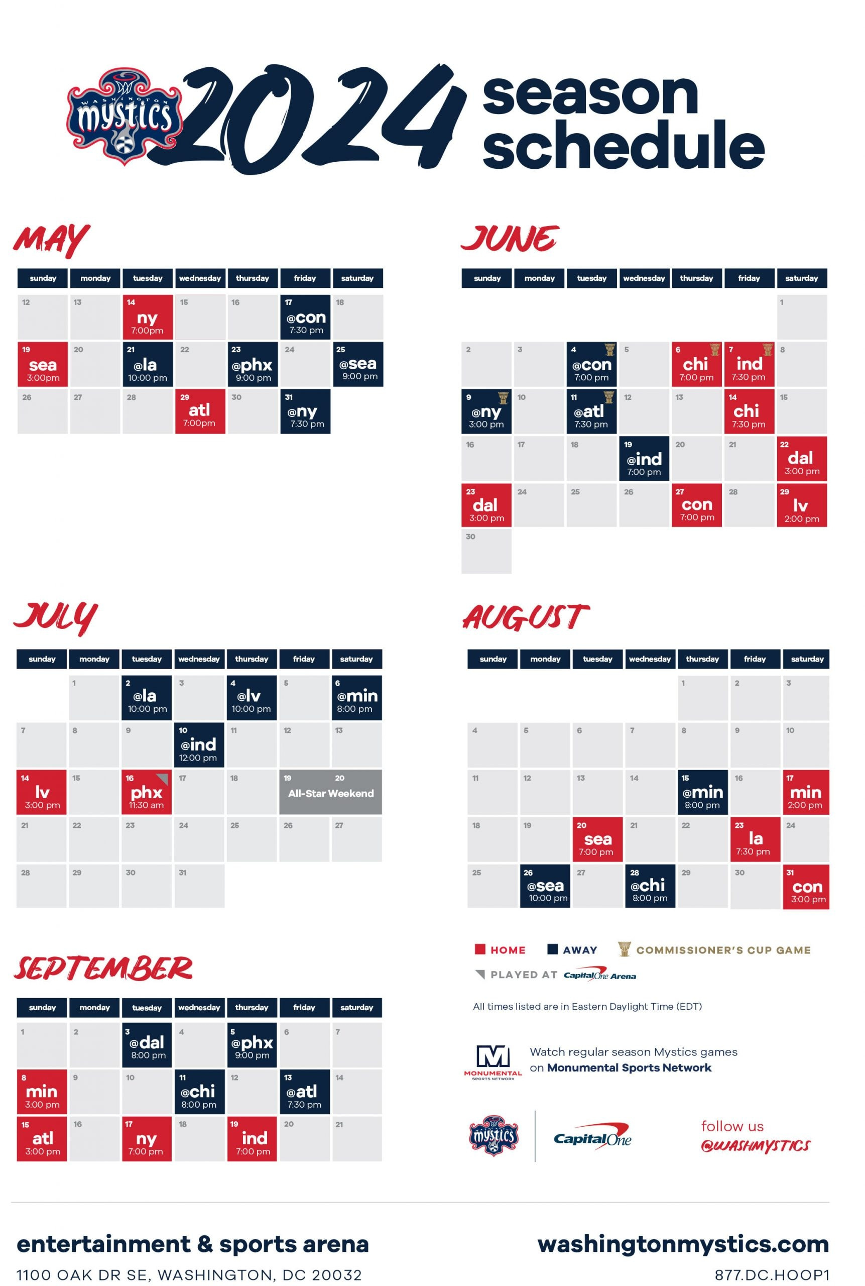 2024 Printable Schedule throughout Wnba Schedule 2024 Printable