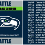 2024 Seattle Seahawks Football Schedule in Seahawks Schedule 2024 Printable