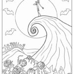 22 Nightmare Before Christmas Coloring Pages (Free Pdfs) Regarding Printable Nightmare Before Christmascoloring Pages