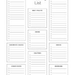 24 Printable Grocery List Templates ( Shopping Lists) Pertaining To Printable Grocery Shopping List