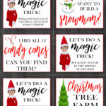 25 Easy Elf On The Shelf Ideas   Crisp Collective Regarding Elf On Shelf Printables