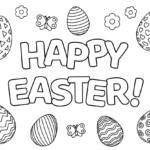 25 Free Printable Easter Coloring Pages For Kids And Adults   Parade Intended For Free Printable Easter Pictures