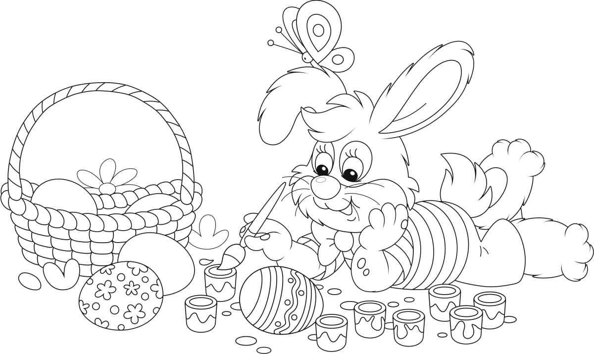 25 Free Printable Easter Coloring Pages For Kids And Adults - Parade regarding Printable Easter Coloring Sheets