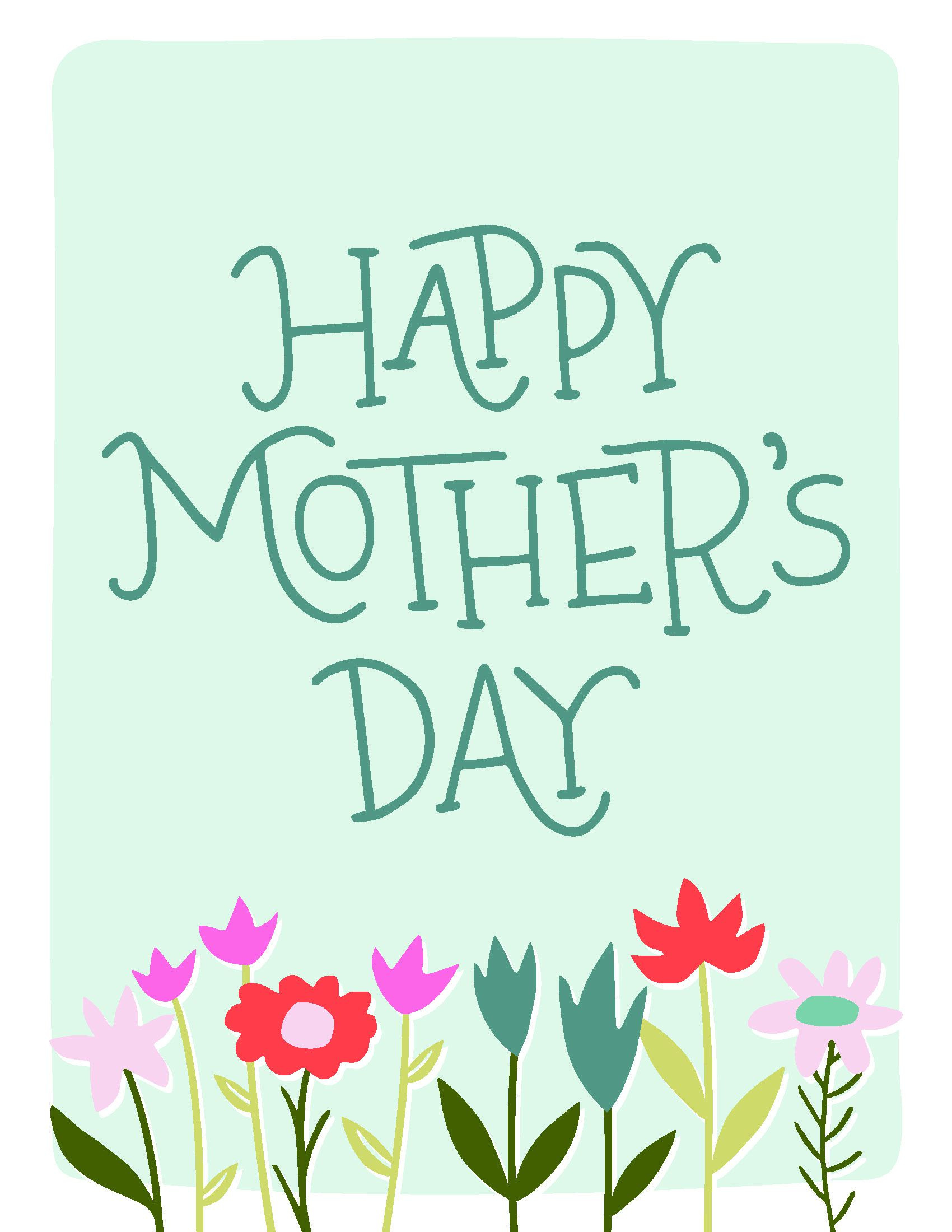 25 Mother&amp;#039;S Day Free Printable Cards Mom Will Love regarding Printable Mothers Day Card