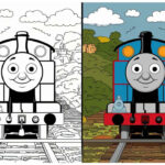 25 Thomas The Train Coloring Pages   Free Printable, Sheets And Pertaining To Thomas The Train Printable Coloring Book