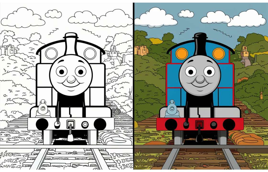 25 Thomas The Train Coloring Pages - Free Printable, Sheets And pertaining to Thomas the Train Printable Coloring Book