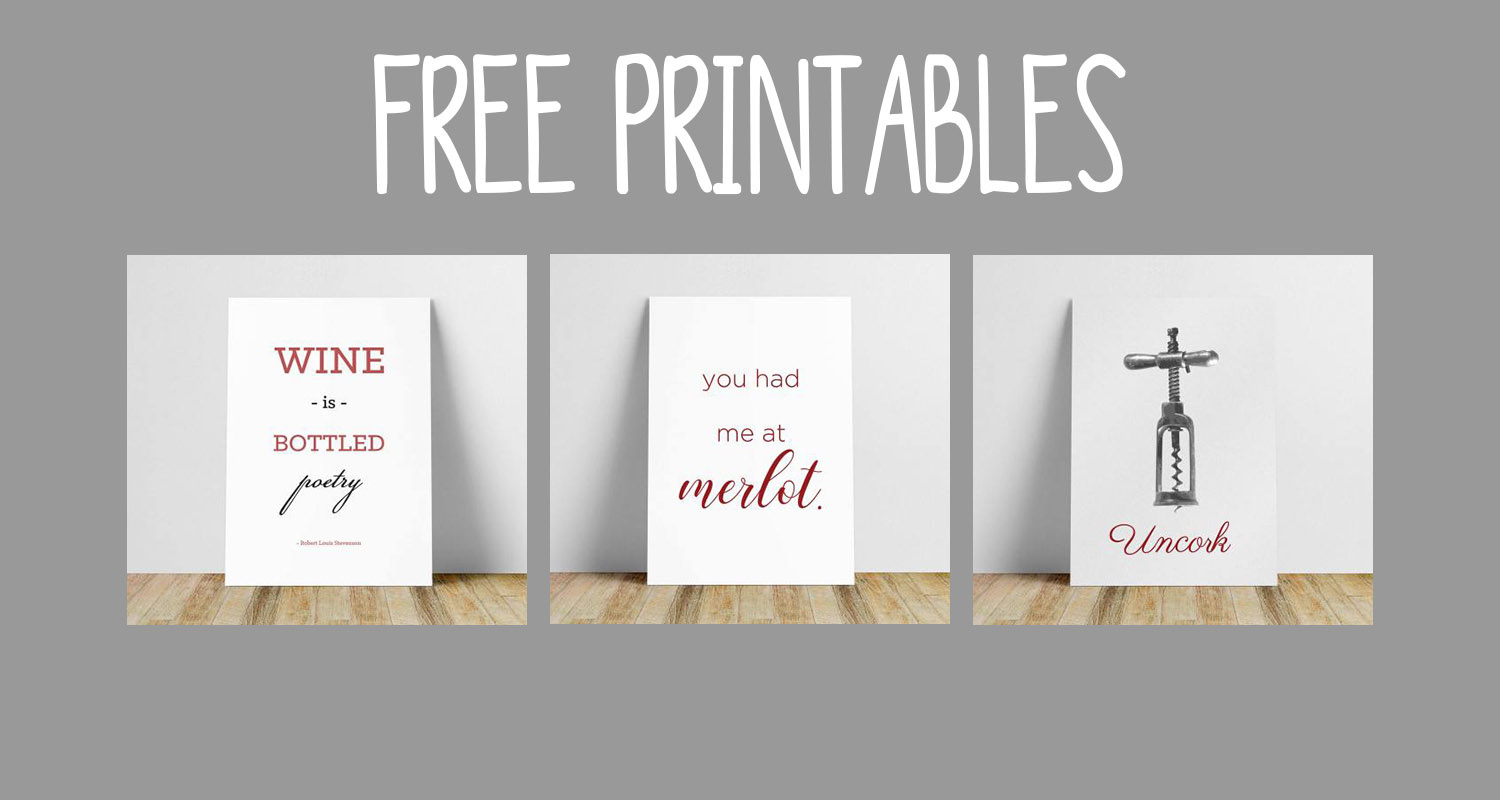 28 Free Home Decor Printables - The House House for Free Printables For Decor