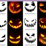 290+ Free Printable Halloween #Pumpkincarvingideastemplatesfree In Printable Halloween Pumpkin Carving Stencils