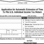 3.12.212 Applications For Extension Of Time To File Tax Returns With Regard To Printable Irs Form 4868