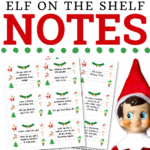 30 Free Elf On The Shelf Printable Notes Regarding Elf On The Shelf Printables