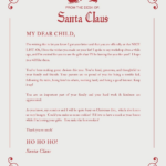 30+ Free Santa Letter Templates To Print & Use (Right Now!)   Your Intended For Printable Letters From Santa Claus Template