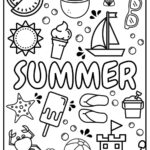 30 Free Summer Coloring Pages For Kids In Free Printable Summer Coloring Sheets