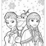 30 Frozen Coloring Pages (Free Pdf Printables) In Frozen Colouring Pages Printable