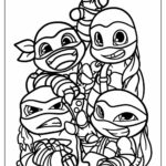 30 Ninja Turtles Coloring Pages (Free Pdf Printables) Throughout Ninja Turtles Coloring Book Printable