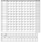 30+ Printable Baseball Scoresheet / Scorecard Templates ᐅ Templatelab In Baseball Scoring Sheet Printable