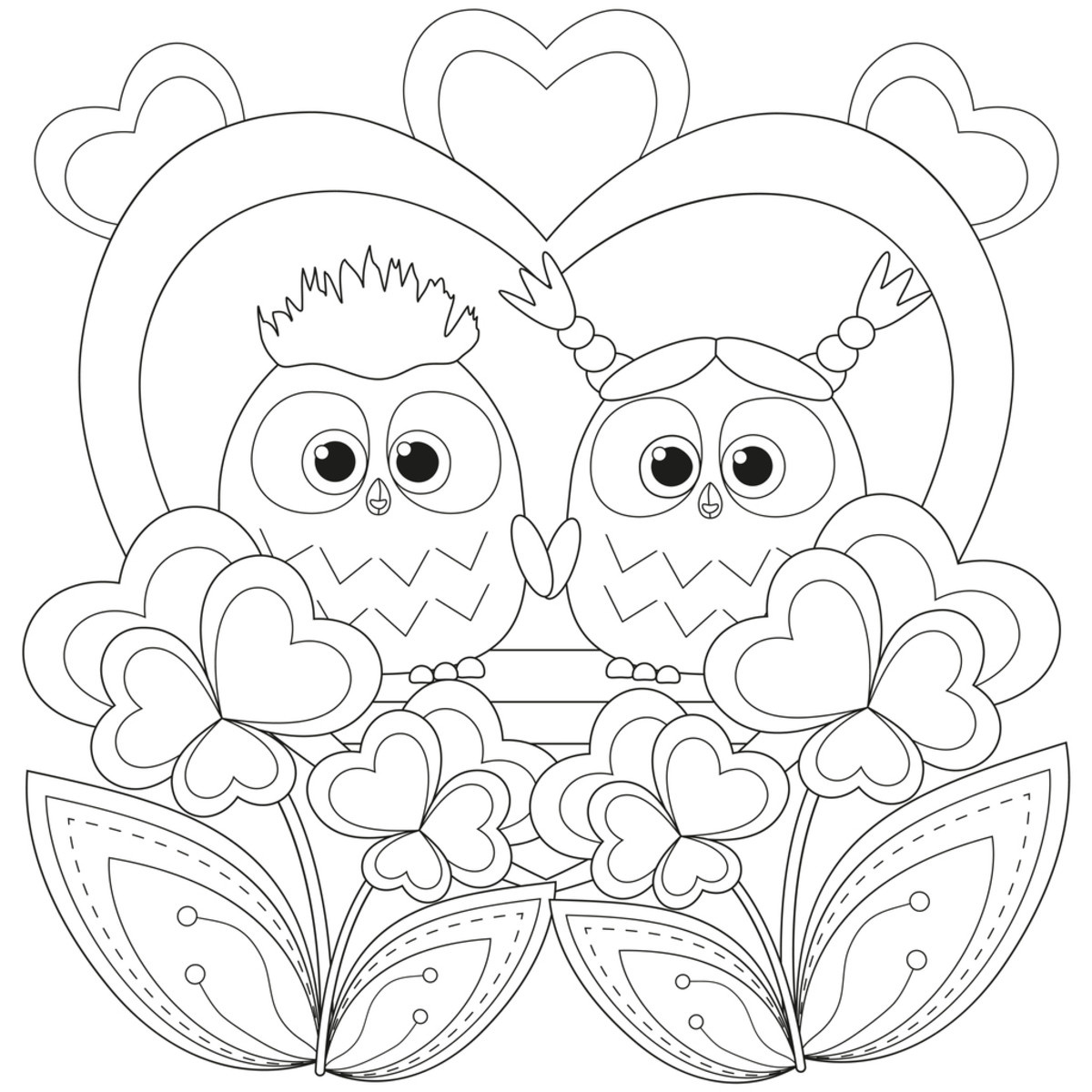 30 Valentine&amp;#039;S Day Coloring Pages: Free Printable For Kids, Adults throughout Valentine Coloring Sheets Free Printable