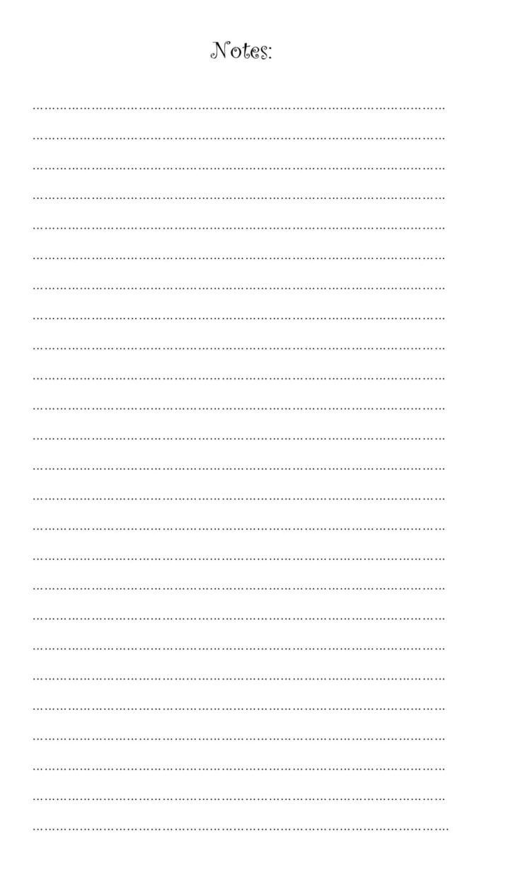 Free Printable Paper With Lines