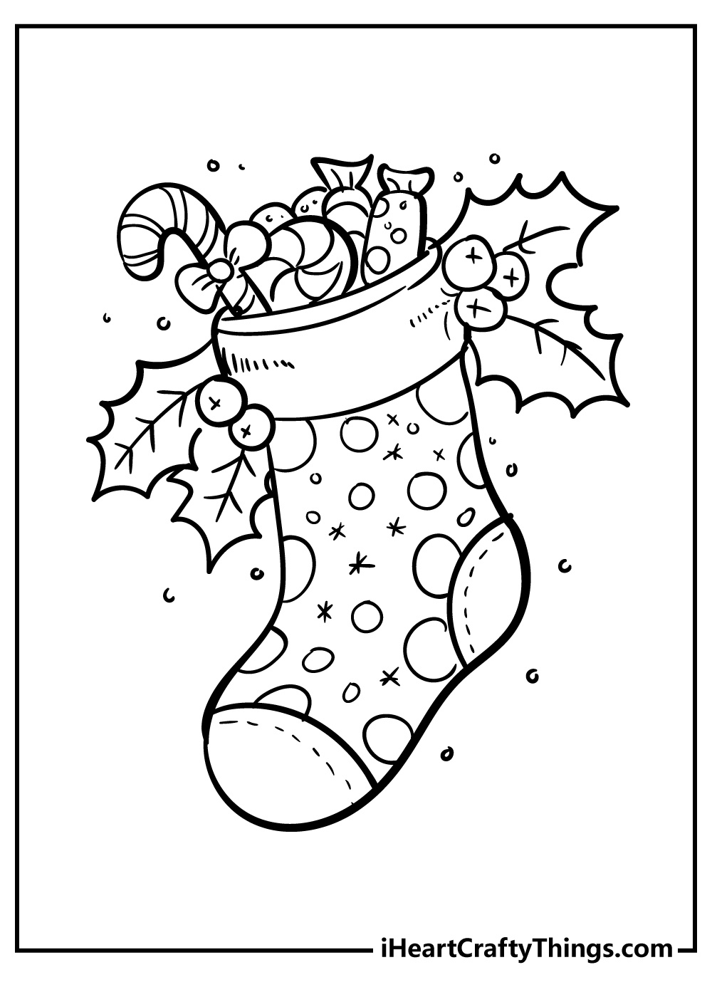 35 Christmas Coloring Pages (100% Free Printables) for Printable Christmas Coloring Book