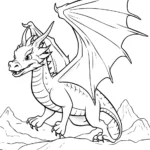 35 Dragon Coloring Pages: Free Printable Sheets Pertaining To Printable Dragon Picturescolor