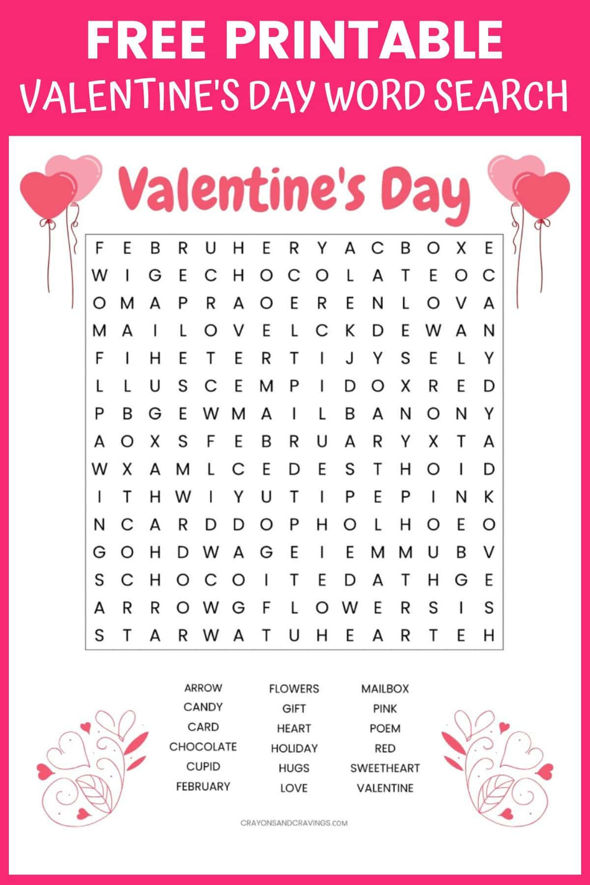 35+ Of The Best Free Valentine&amp;#039;S Day Printables For 2024 within Valentine&amp;amp;#039;s Day Printables