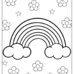 36 Rainbow Coloring Pages (Free Pdf Printables) In Rainbow Coloring Sheet Printable