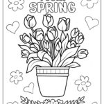 36 Spring Coloring Pages (Free Pdf Printables) With Regard To Spring Coloring Sheets Printable