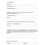 39 Last Will And Testament Forms & Templates ᐅ Templatelab in Printable Will Forms Free