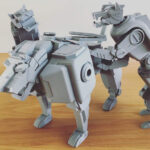 3D Print Your Own 17 Inch Tall Fully Articulated Voltron: Defender Throughout 3D Printable Voltron Lions