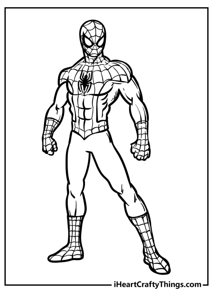 Free Printable Spiderman Coloring Sheets