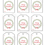 400+ Cutest Printable Christmas Tags (Free Pdf)   Cassie Smallwood Inside Christmas Gift Tags Printable