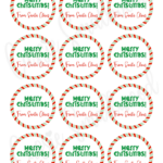 400+ Cutest Printable Christmas Tags (Free Pdf)   Cassie Smallwood Regarding Christmas Gift Tags Free Printable