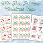 400+ Cutest Printable Christmas Tags (Free Pdf)   Cassie Smallwood Within ChristmasFrom Tags Printable